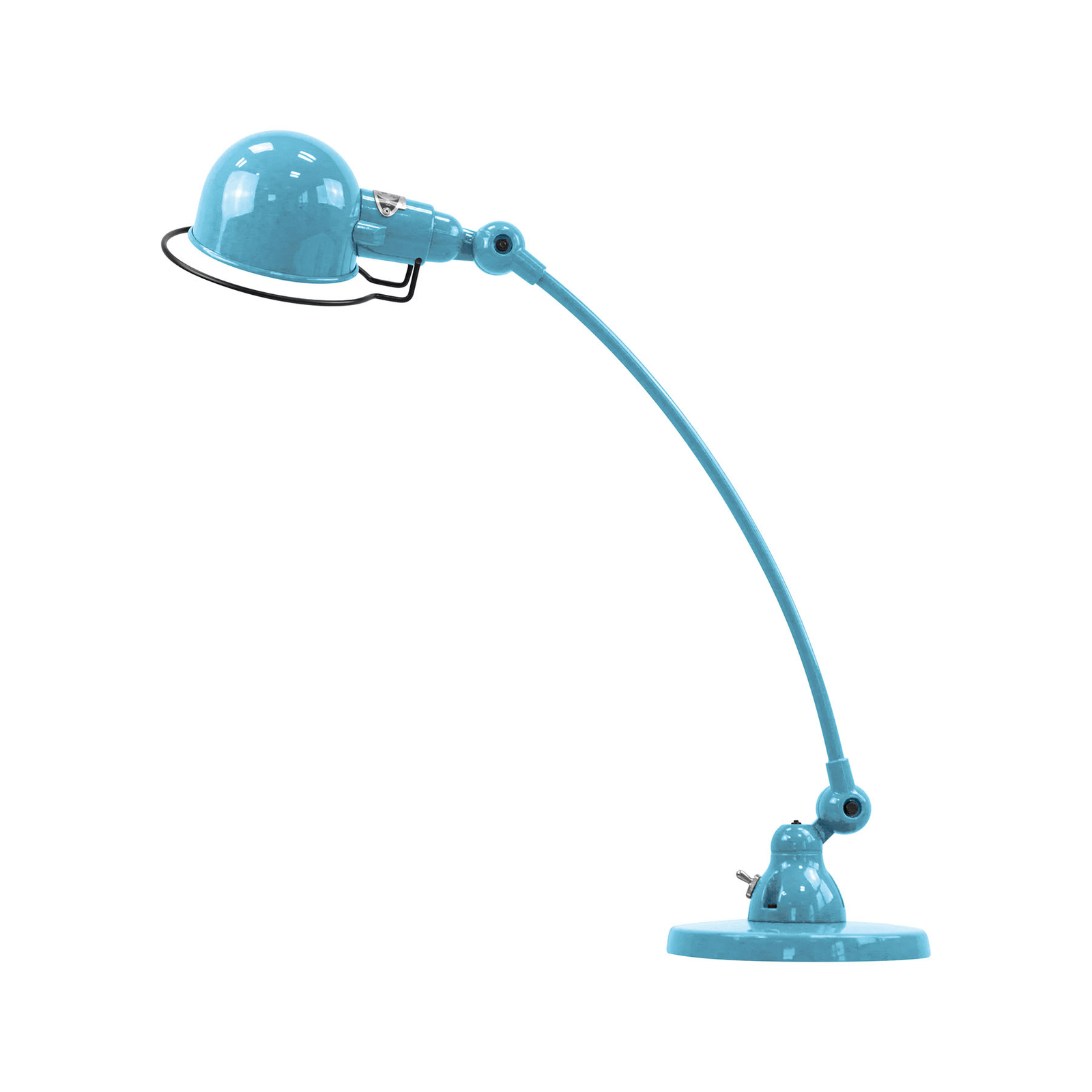 Jieldé Signal SIC400 Tischlampe, Fuß 1 Arm blau
