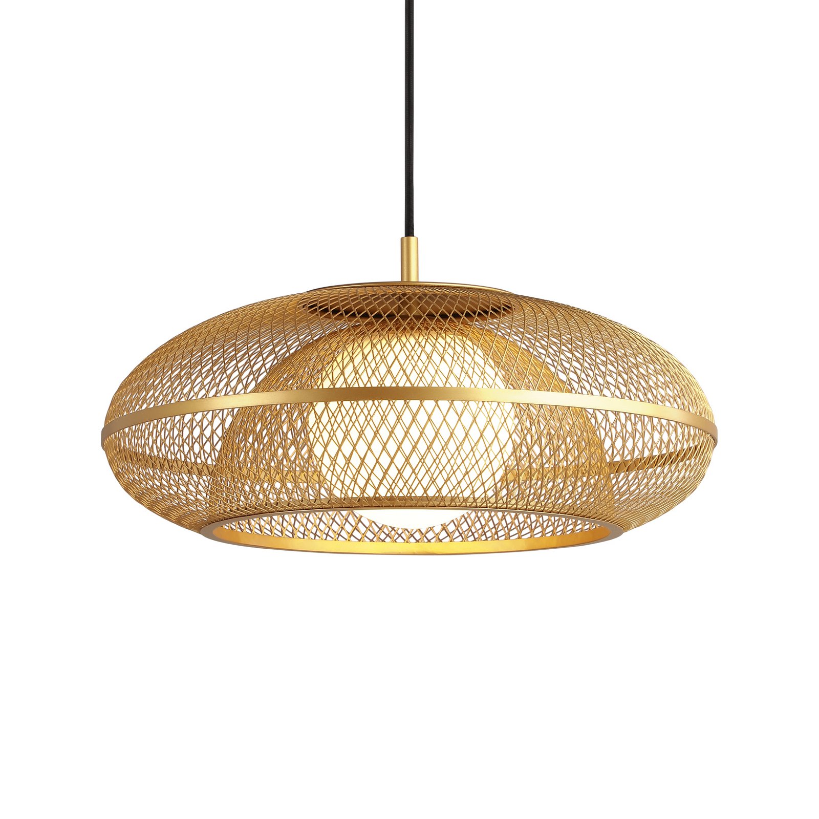 Lampada a sospensione UMAGE Faraday Medium, color ottone, Ø 45 cm