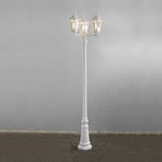 Mastlamp Firenze, 3-lamps, wit