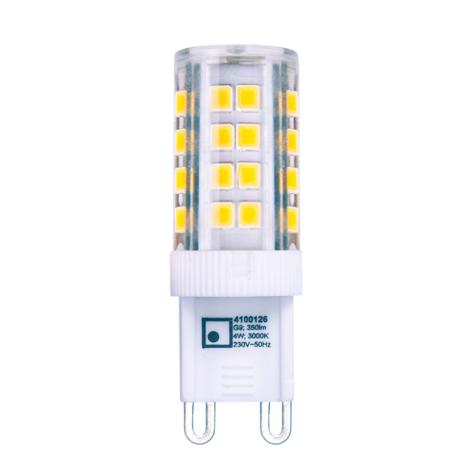 Bi-pin LED bulb G9 3.5 W warm white 350 lm 6-pack