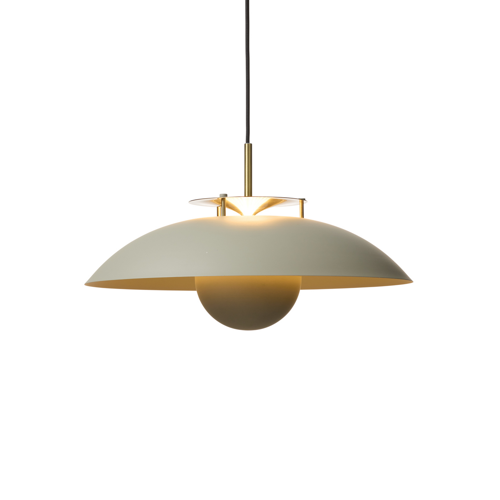 STEPP hanglamp, crème, Ø 46 cm, metaal - Halo Design
