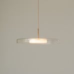 UMAGE LED-Hängelampe Asteria Mini messing Glas/Metall Ø 31cm