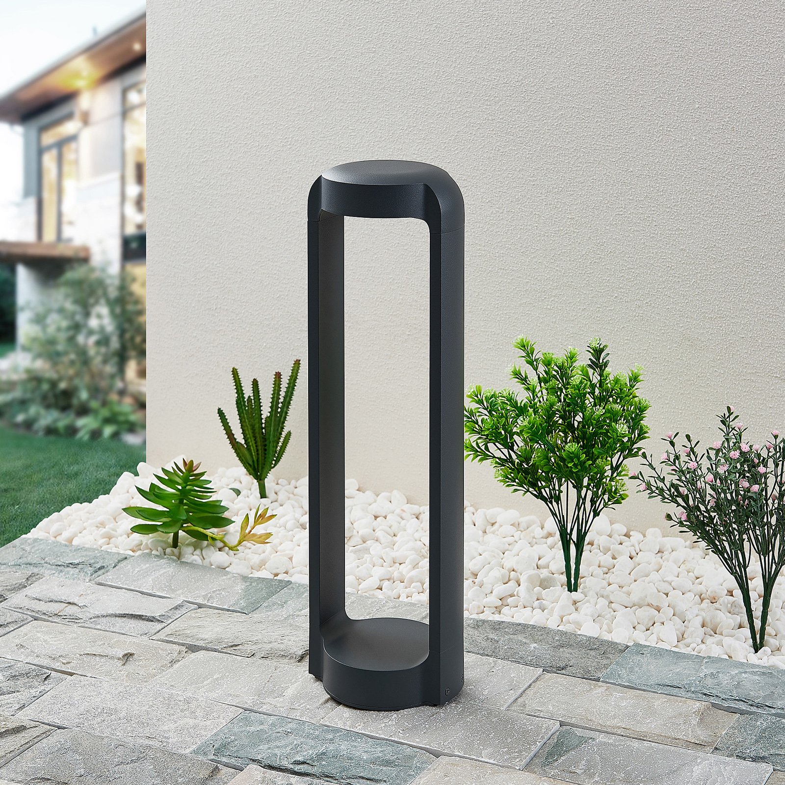 Habsa LED Gartenleuchte H50 Anthracite - Lucande