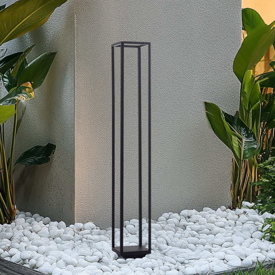 Lucande Thorvid LED Lámpara Exterior/Jardín H120, svart från Lucande