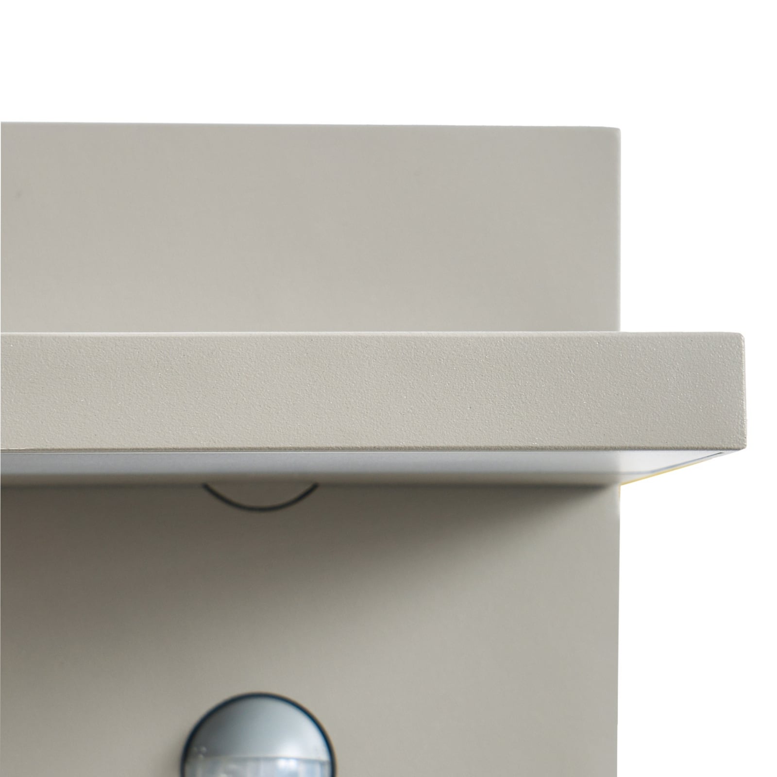 Silvan LED-Außenwandleuchte, Sensor, IP54, grau, Aluminium - Lucande Silvan LED-Außenwandleuchte, Sensor, IP54, grau, Aluminium - Lucande