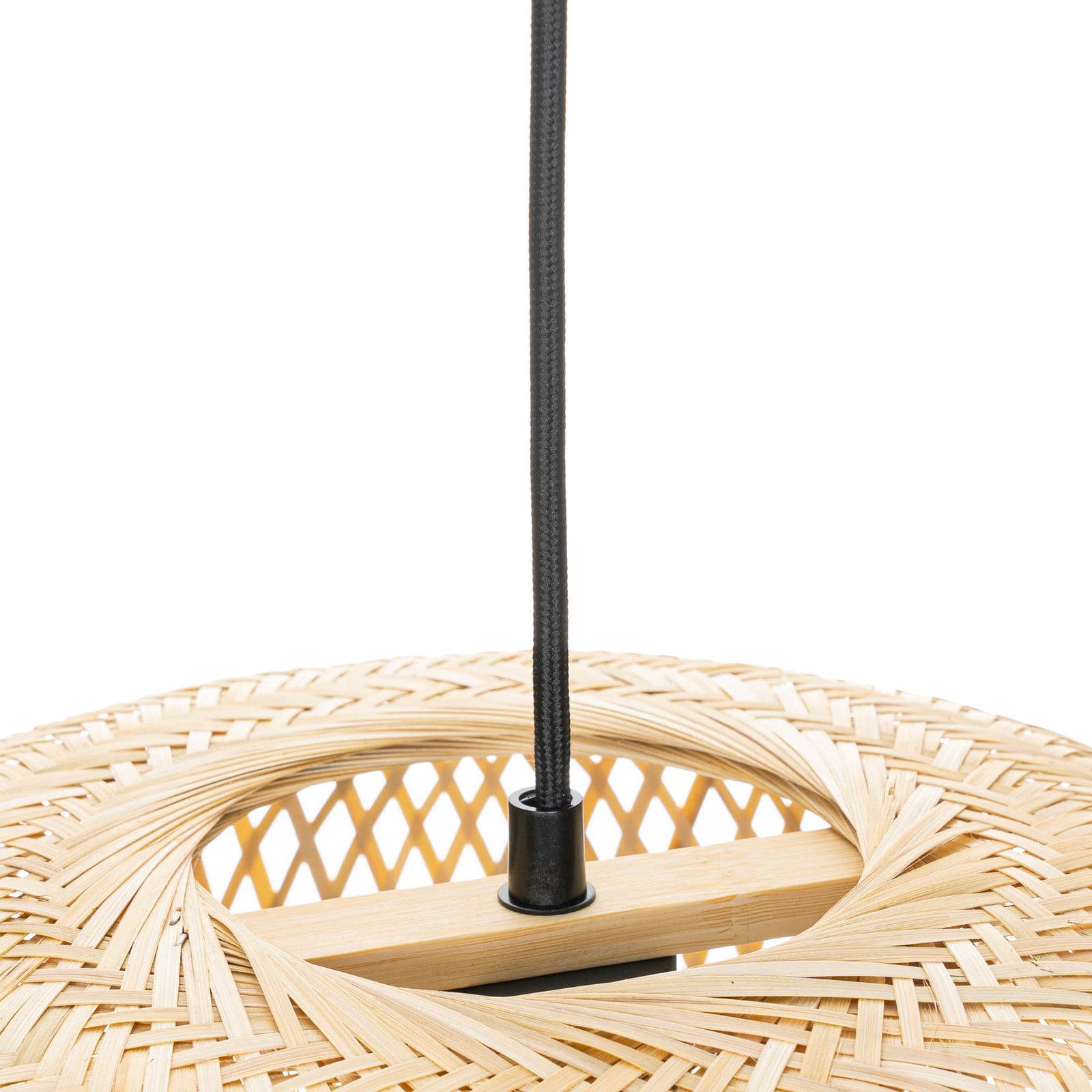 Lampa suspendată Dabila Ø45 Bamboo - Lindby Lampa suspendată Dabila Ø45 Bamboo - Lindby