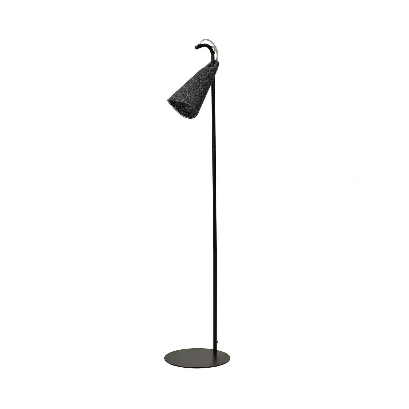 OSRAM Decor Bell floor lamp, black, steel, E27, H 120 cm