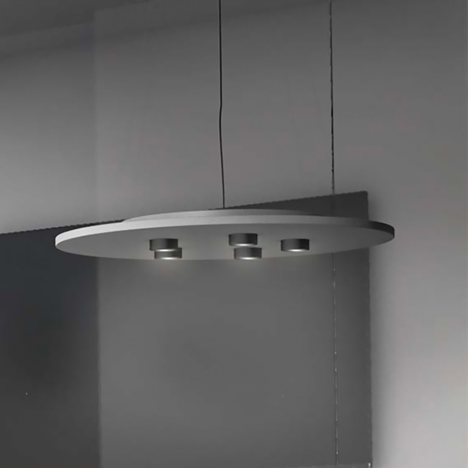 LEDWORKS Sono-LED Round Five Pendel 930 up&down