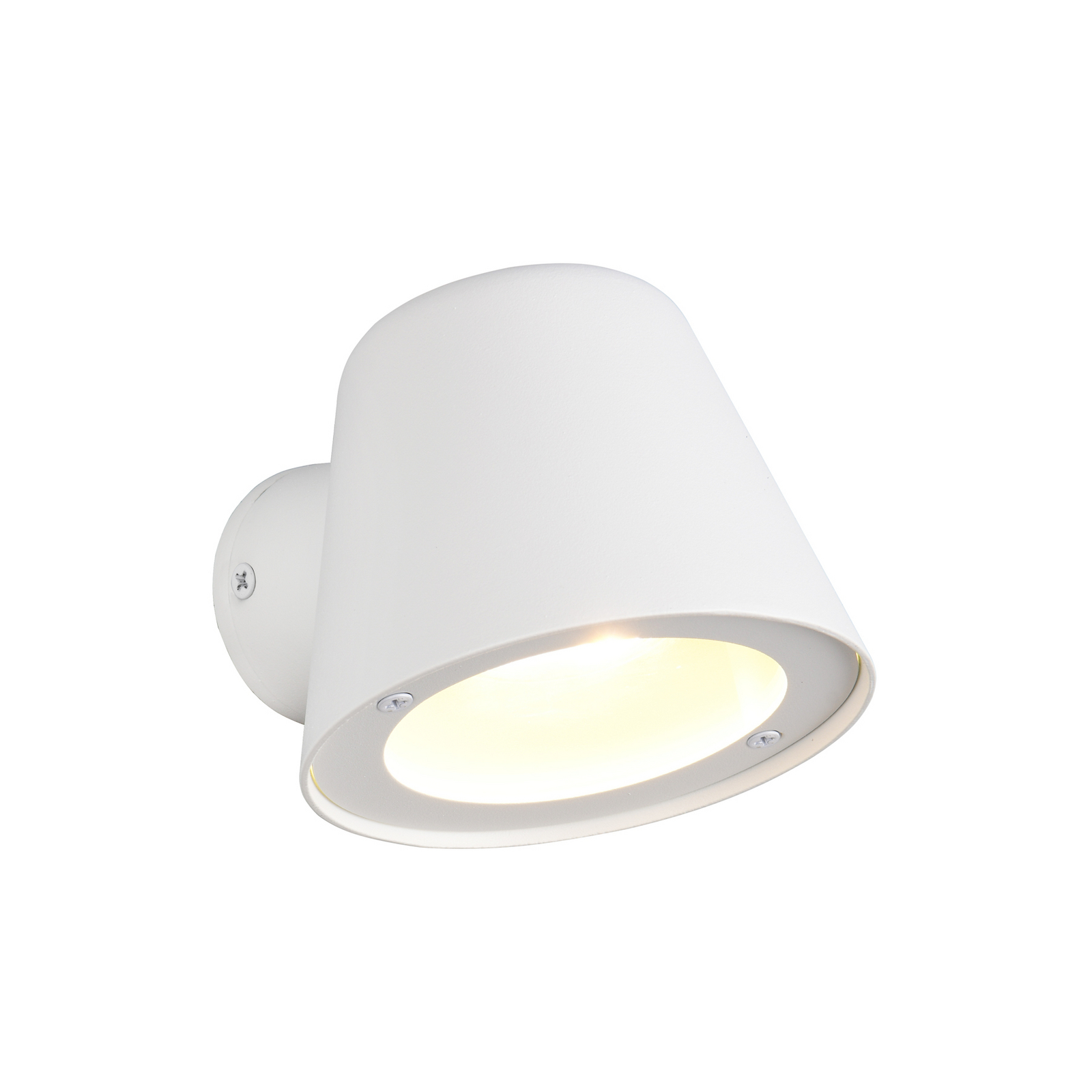 Lampă de exterior Beni, alb mat, lățime 11 cm, metal Lampă de exterior Beni, alb mat, lățime 11 cm, metal