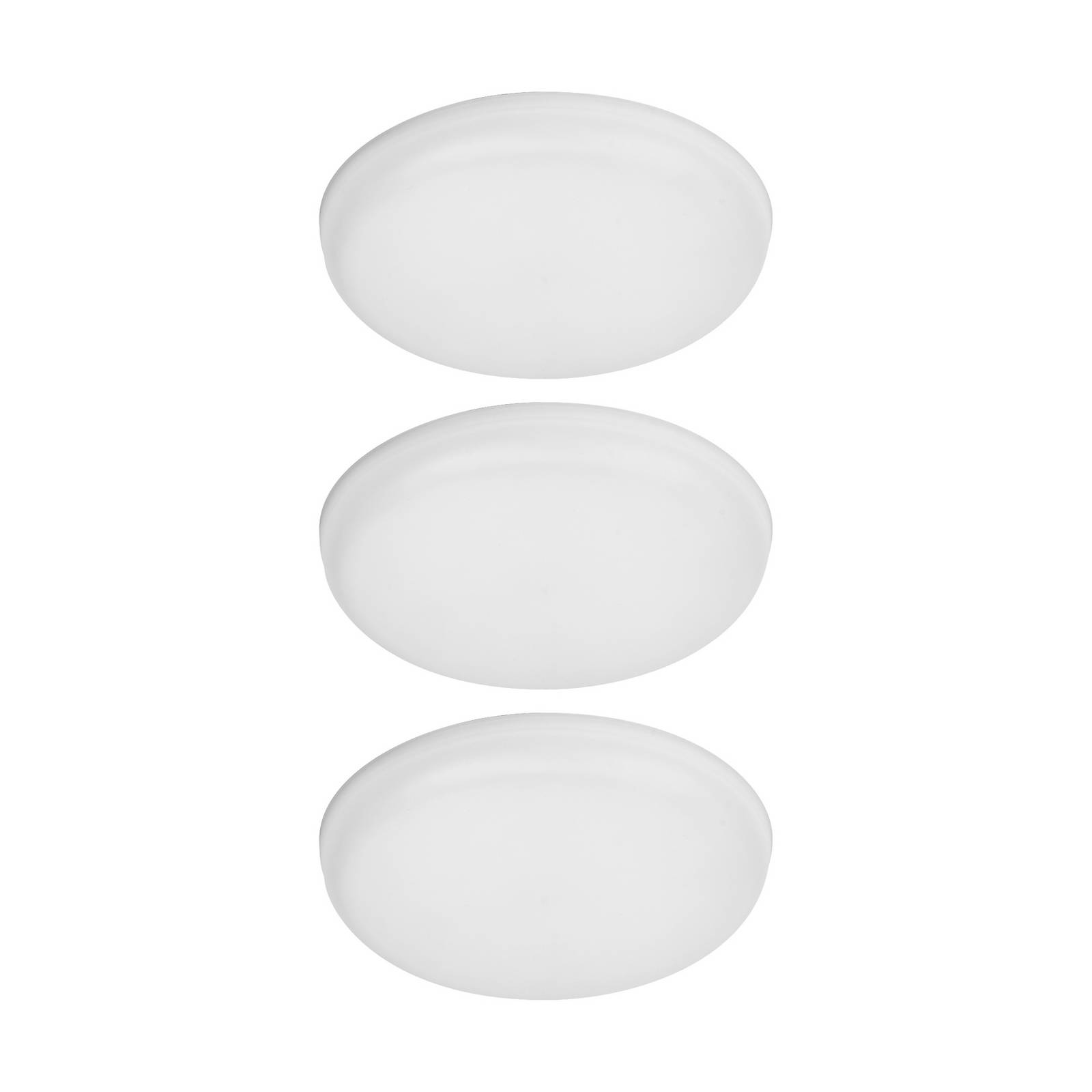 OSRAM LED-Einbauleuchte SLIM, Ø 17 cm, weiß, Metall, 3.000 K