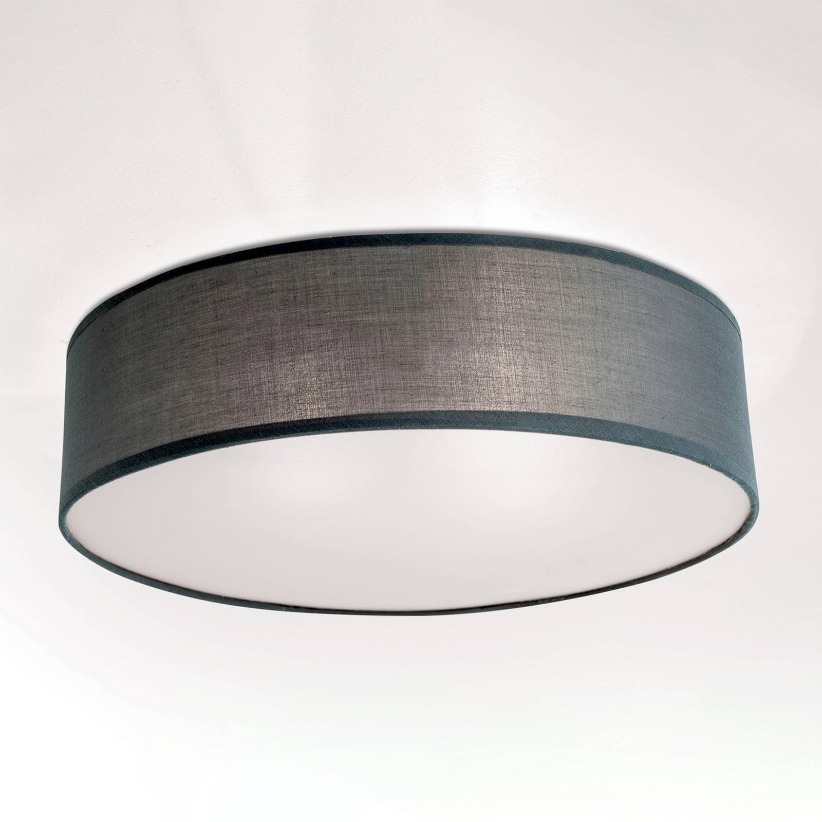 ORION Textil-Deckenleuchte Seda grau
