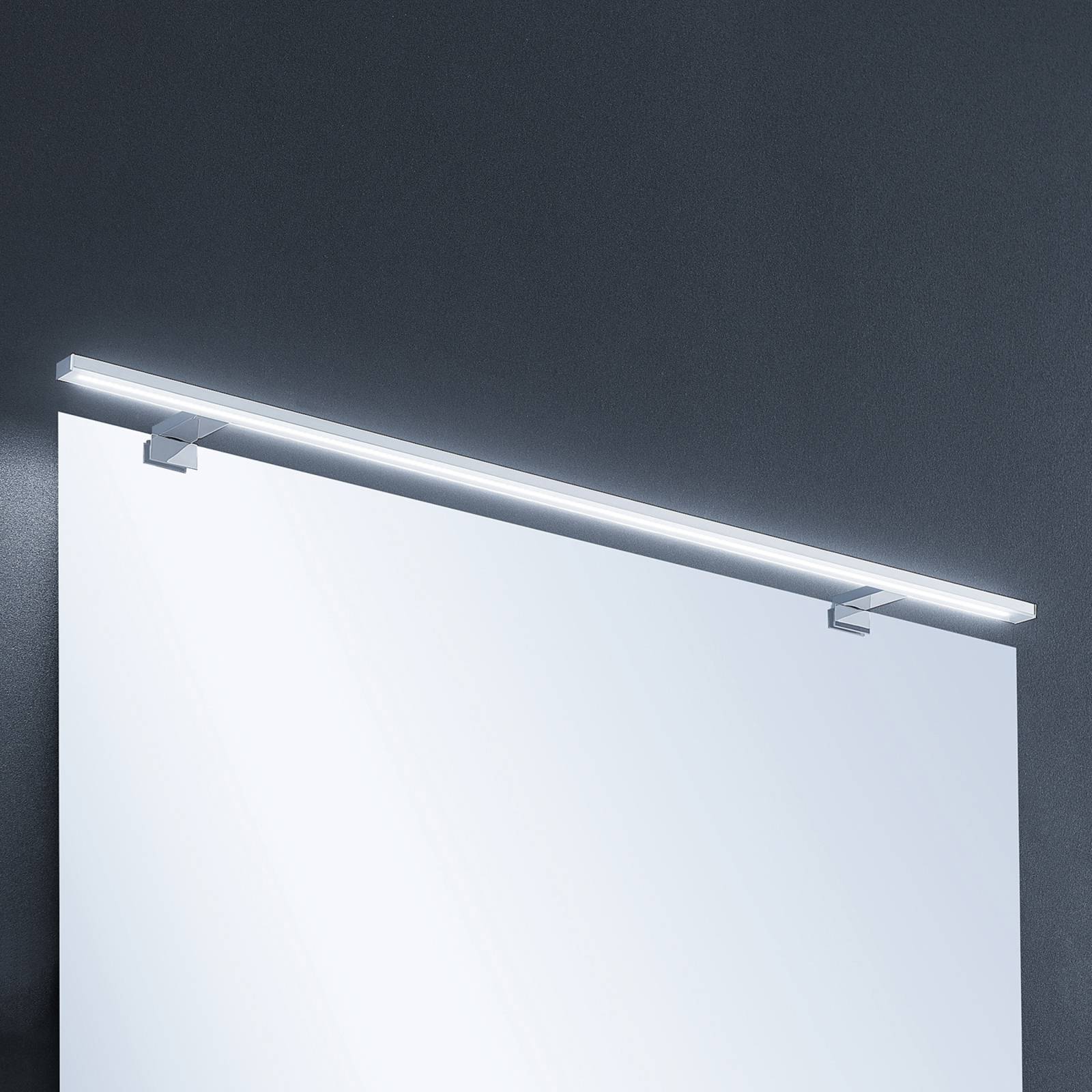 Lindby Lusano LED badkamer wandlamp van aluminium