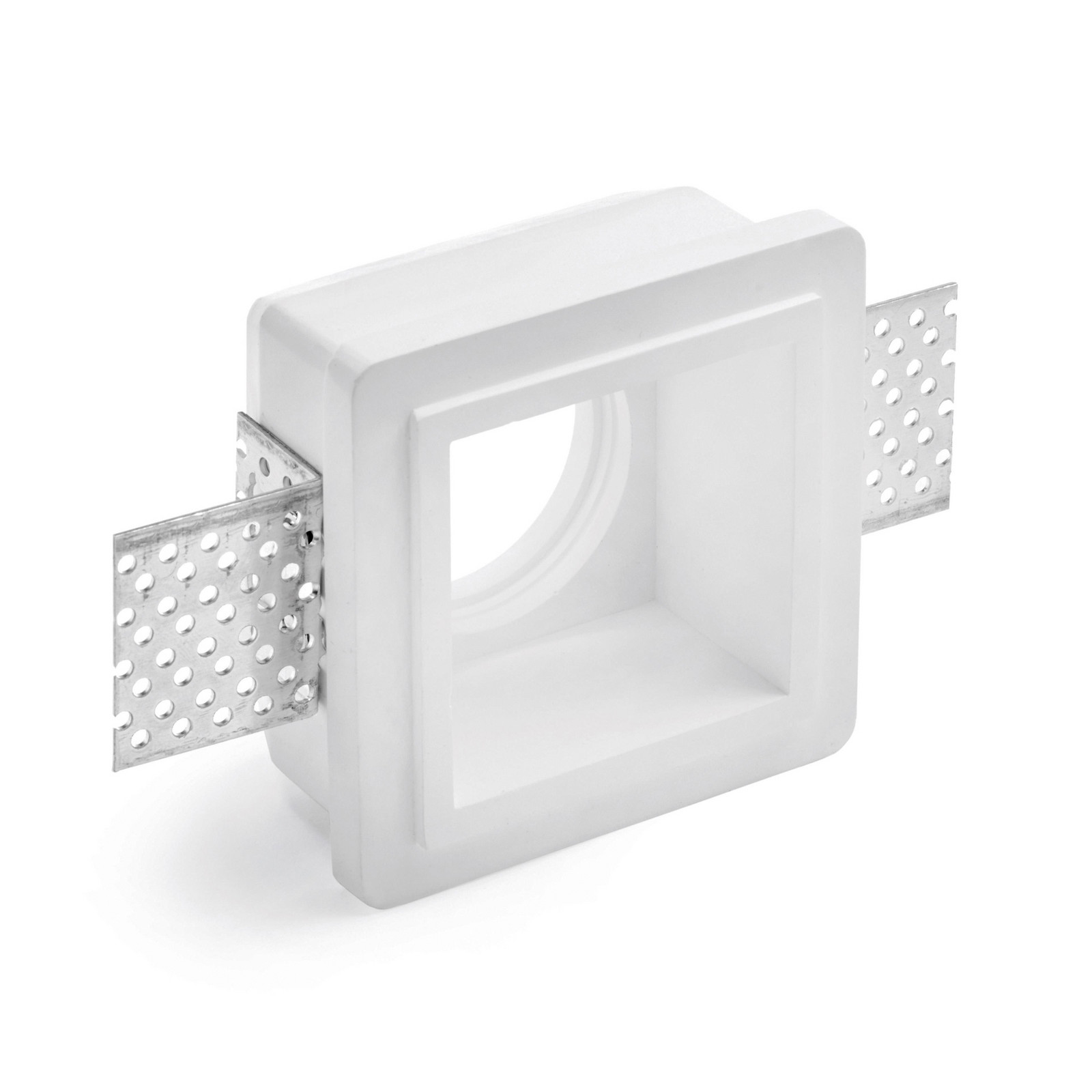 Tecnico By Sforzin Branco Projetor De Embutir Siris, Gesso, 9 Cm, Gu10