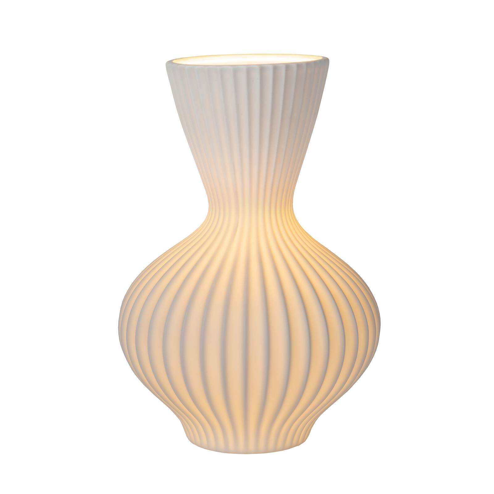 Porcelanowa lampa stołowa Momoro, 30 cm