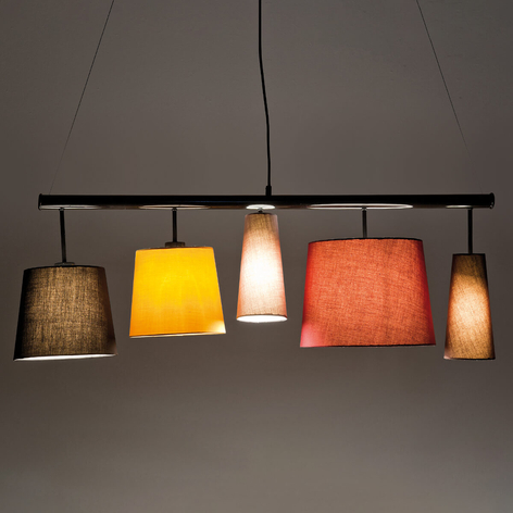 Lampada a sospensione con 5 luci Parecchi Colore