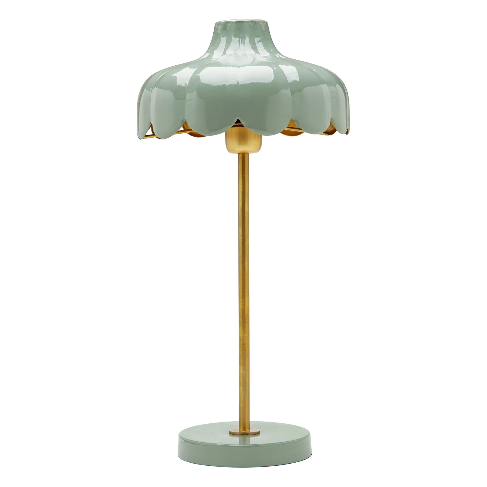 PR Home Wells lampe à poser en métal, vert/or