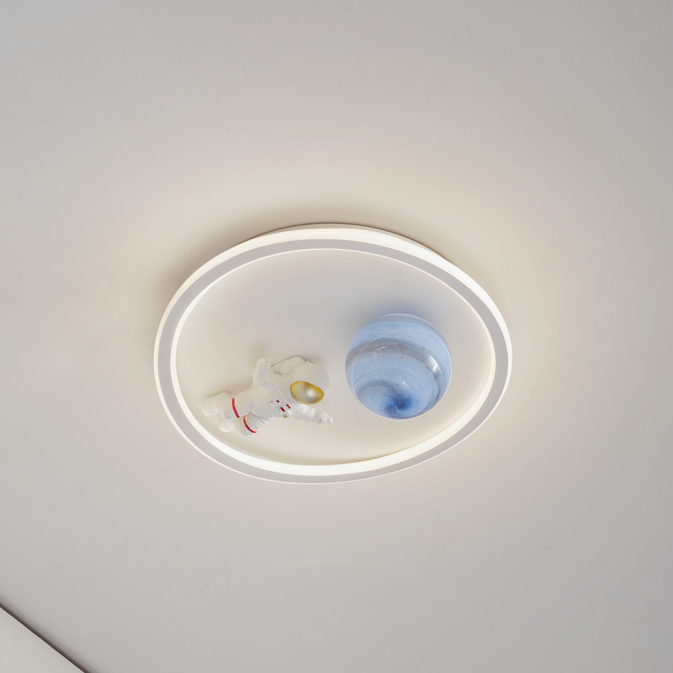 Lindby Kosmo Earth LED Plafond, vit från Lindby