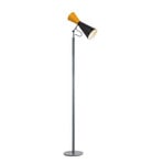 Parliament Floor Lamp Black/Yellow - Nemo Lighting