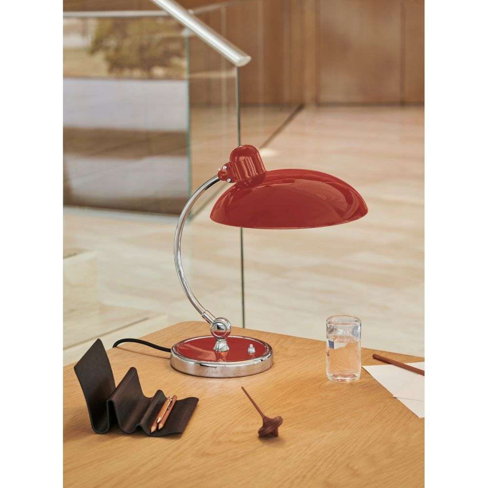 KAISER idell™ 6631-T Candeeiro de Mesa Venetian Vermelho - Fritz Hansen