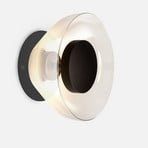 MARSET Driverkap Aura Disk, zwart Ø 13 cm aluminium