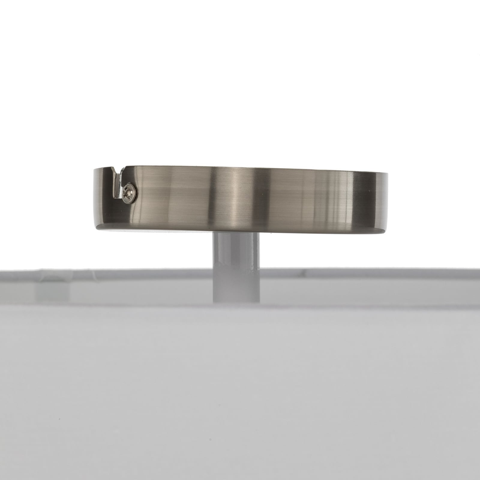 Sebatin ceiling light Ø50 White/Nickel - Lindby