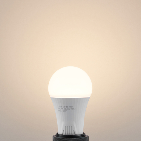 Ampoule LED E27 A60 Ballet 12 W 3 000 K opale