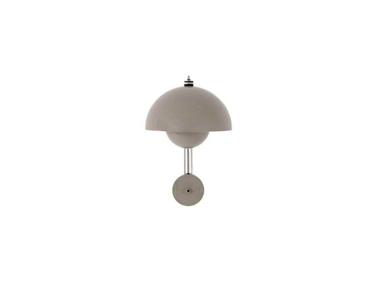 Flowerpot VP8 Wall Lamp Grey Beige - &Tradition