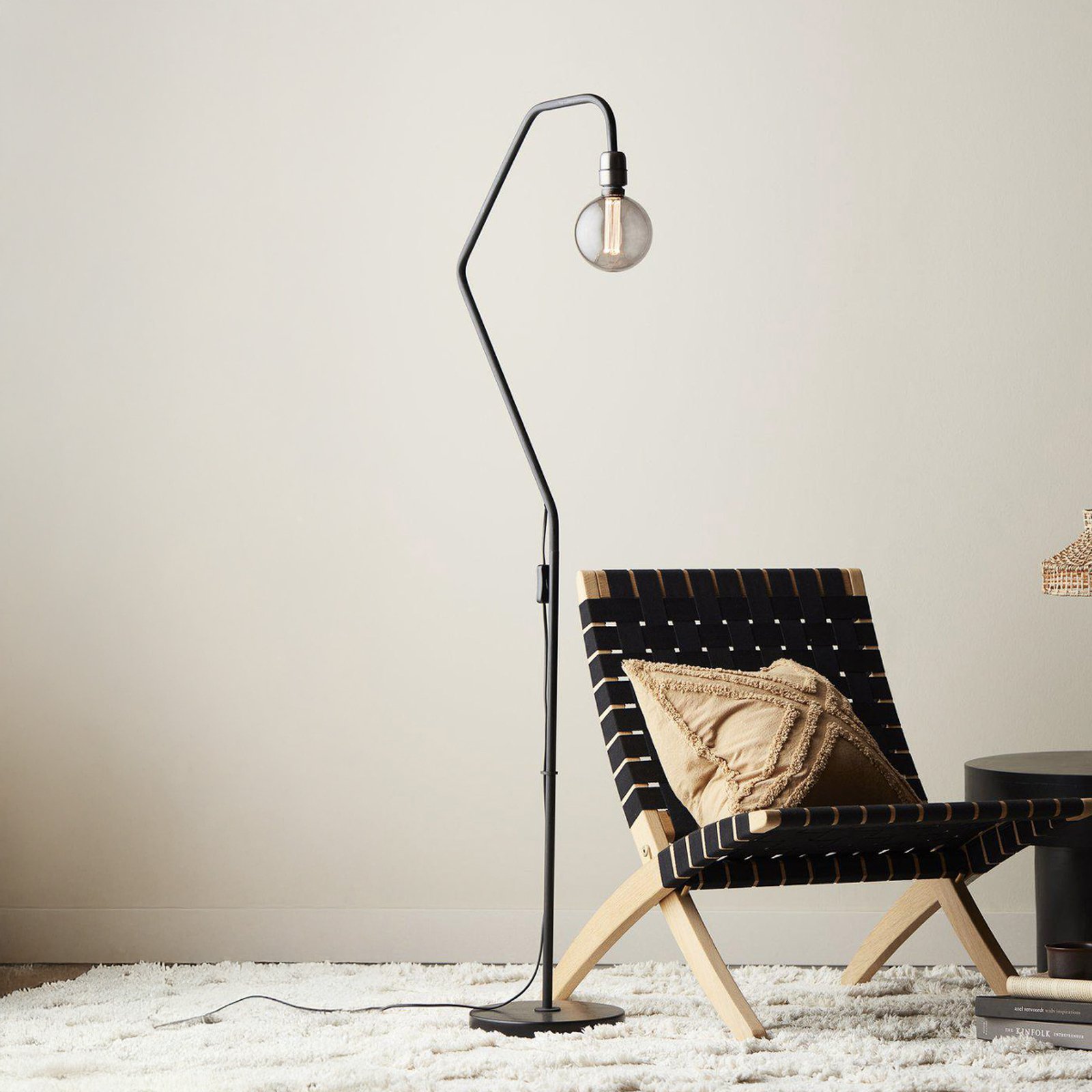 Podna lampa PR Home Loft, visina 150 cm, bez abažura