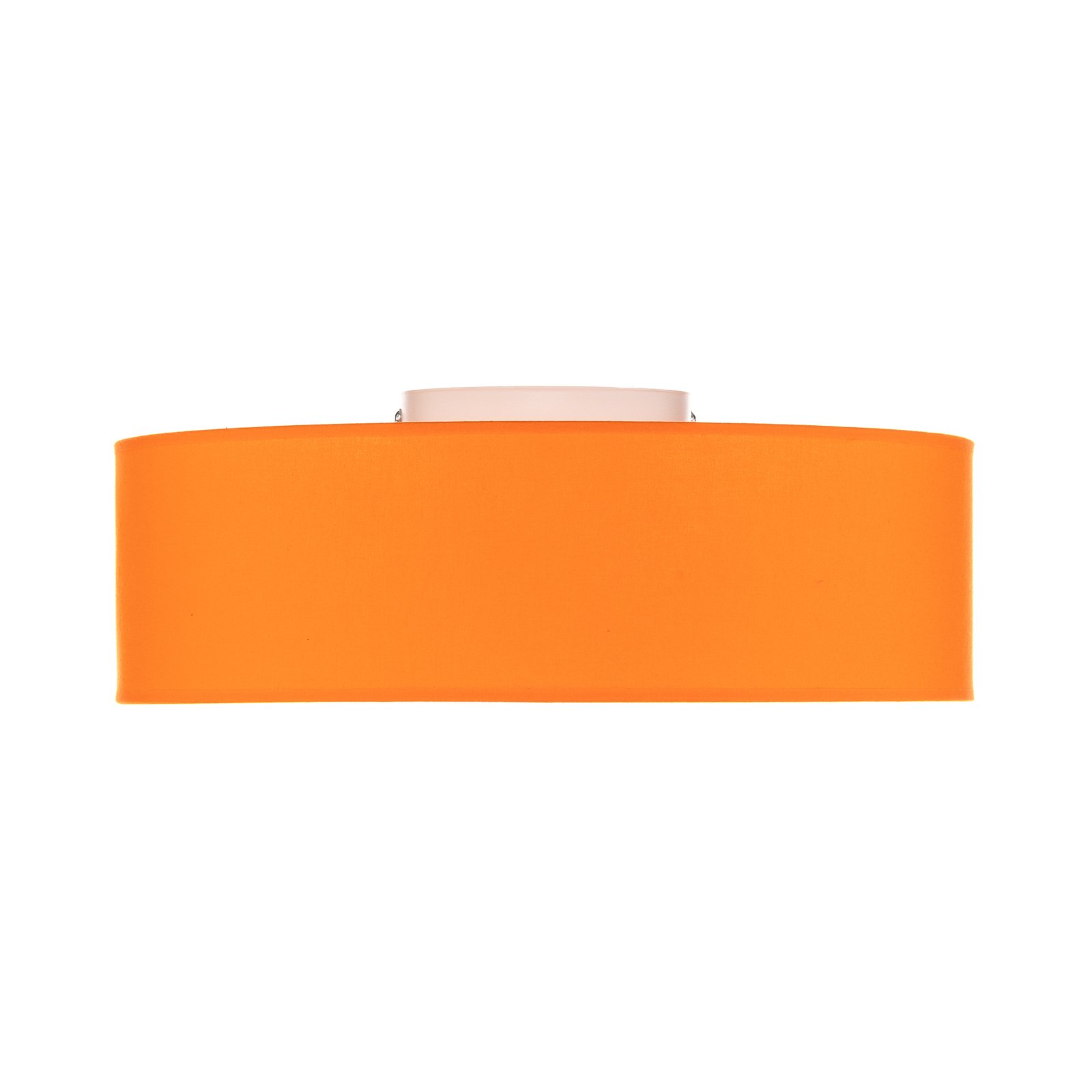 Euluna Roller couverture, abat-jour en tissu orange, Ø 40 cm
