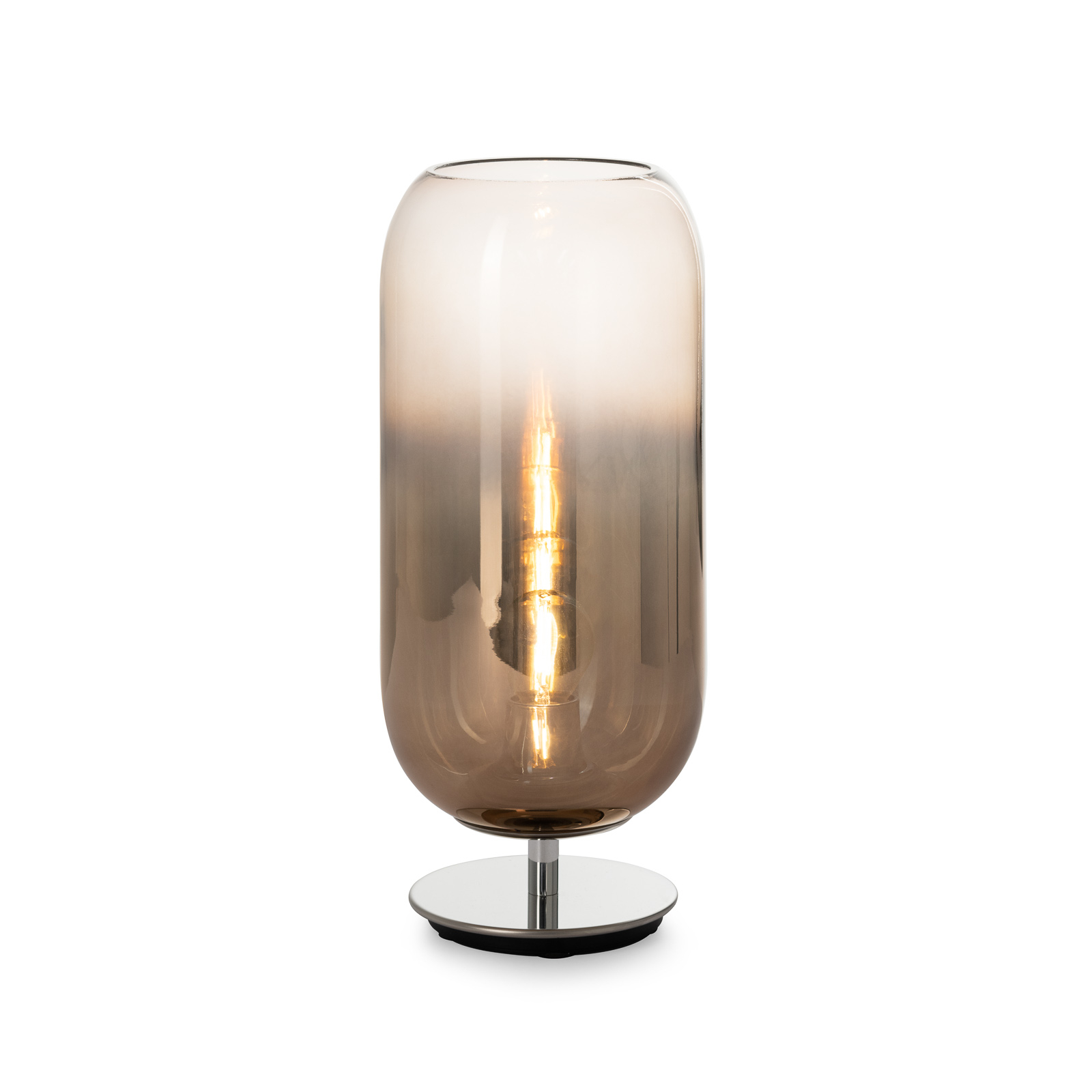 Artemide Gople Mini stolní lampa bronz/stříbrná