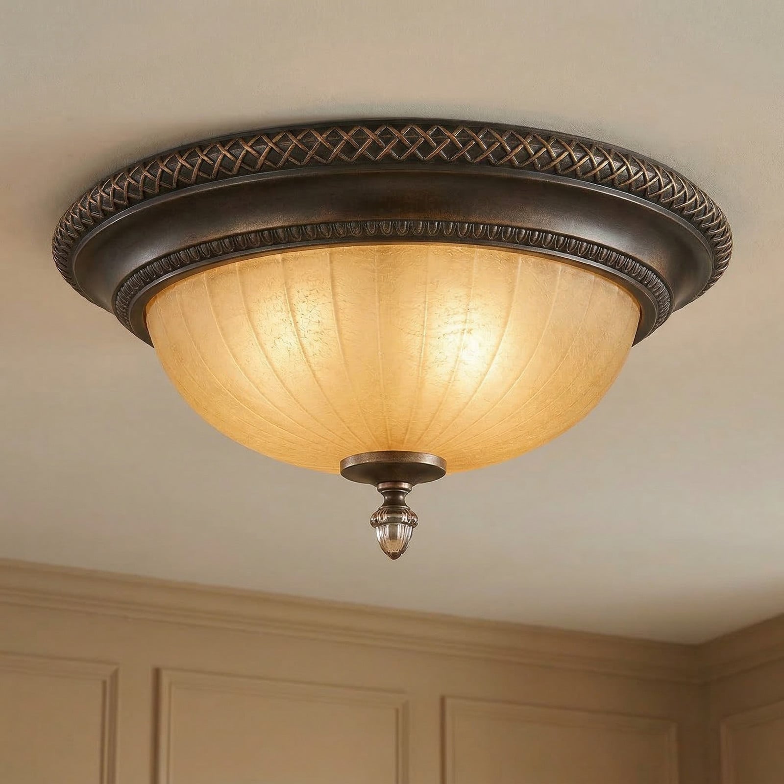 Plafonieră rotundă Kelham Hall