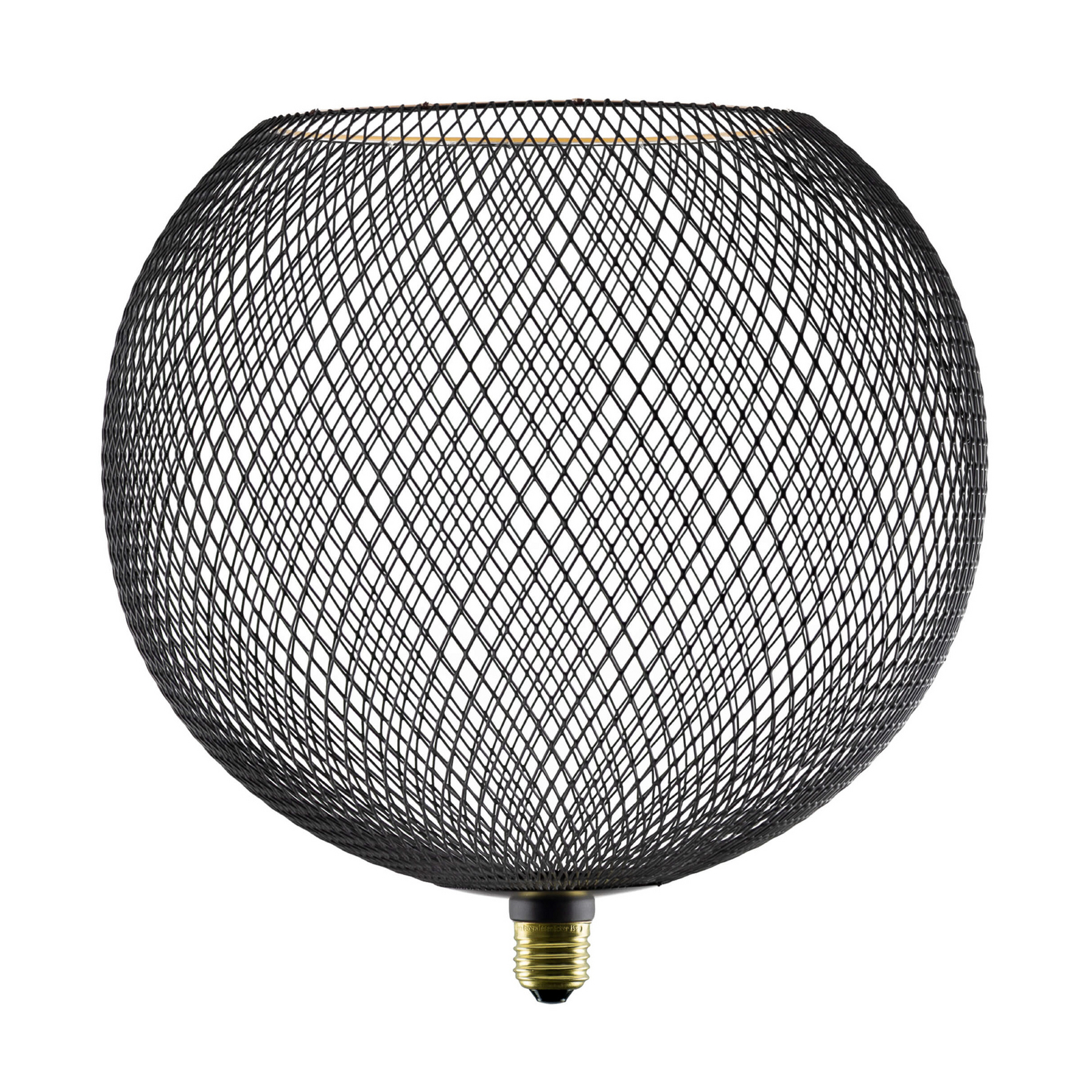 SEGULA LED Floating Cage svart G300 E27 5W 2 200 K dimbar