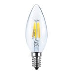 Segula żarówka świeca LED 24V DC E14 3W 927 Filament ściemniany