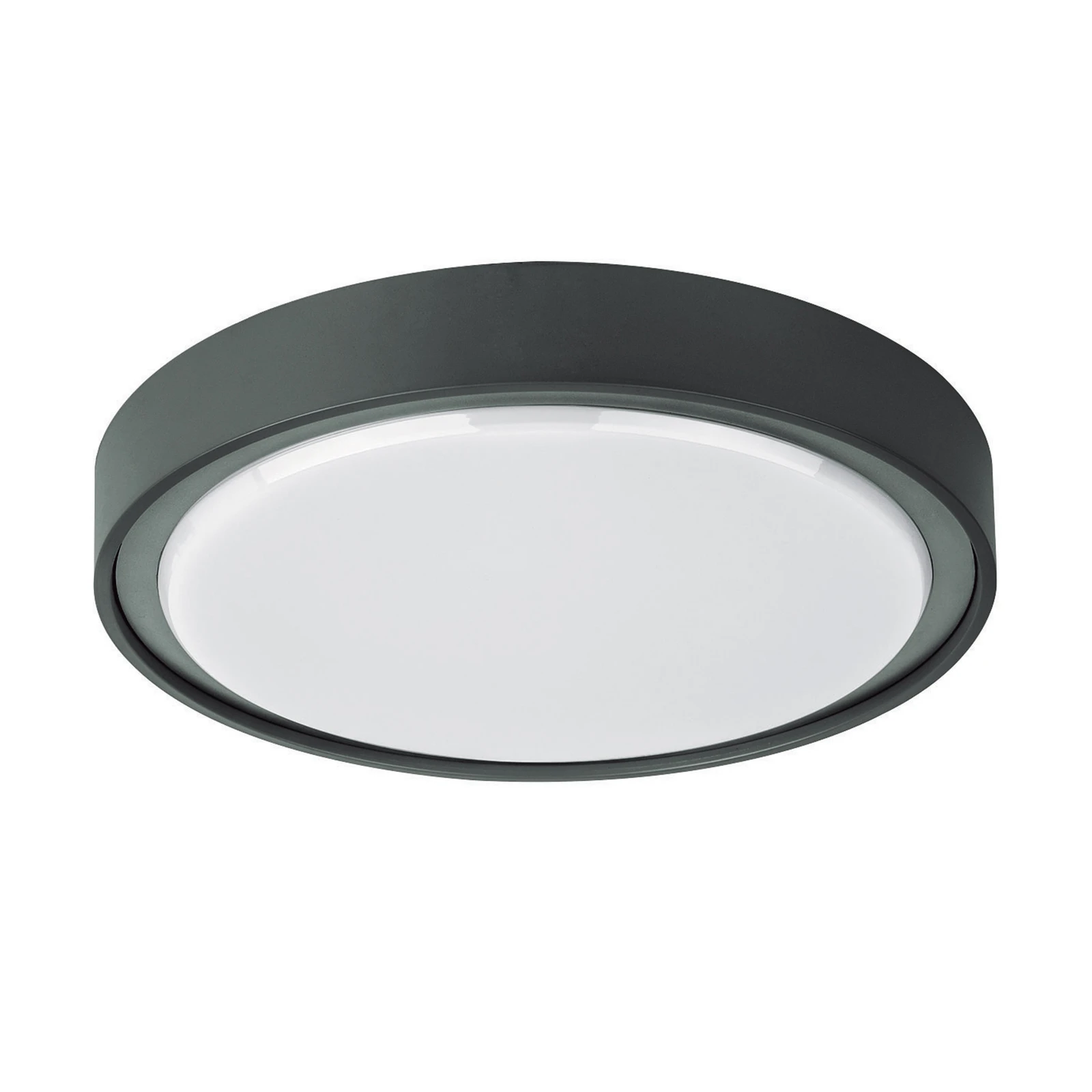 LED-Außen-Deckenleuchte Anabella, dunkelgrau