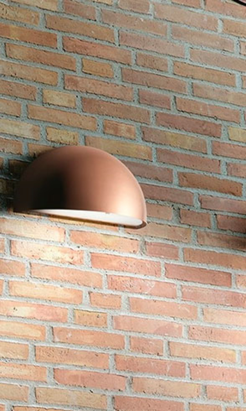 Rørhat LED Vonkajšie stránky Nástenné Svietidlo 10,5W Raw Copper - LIGHT-POINT