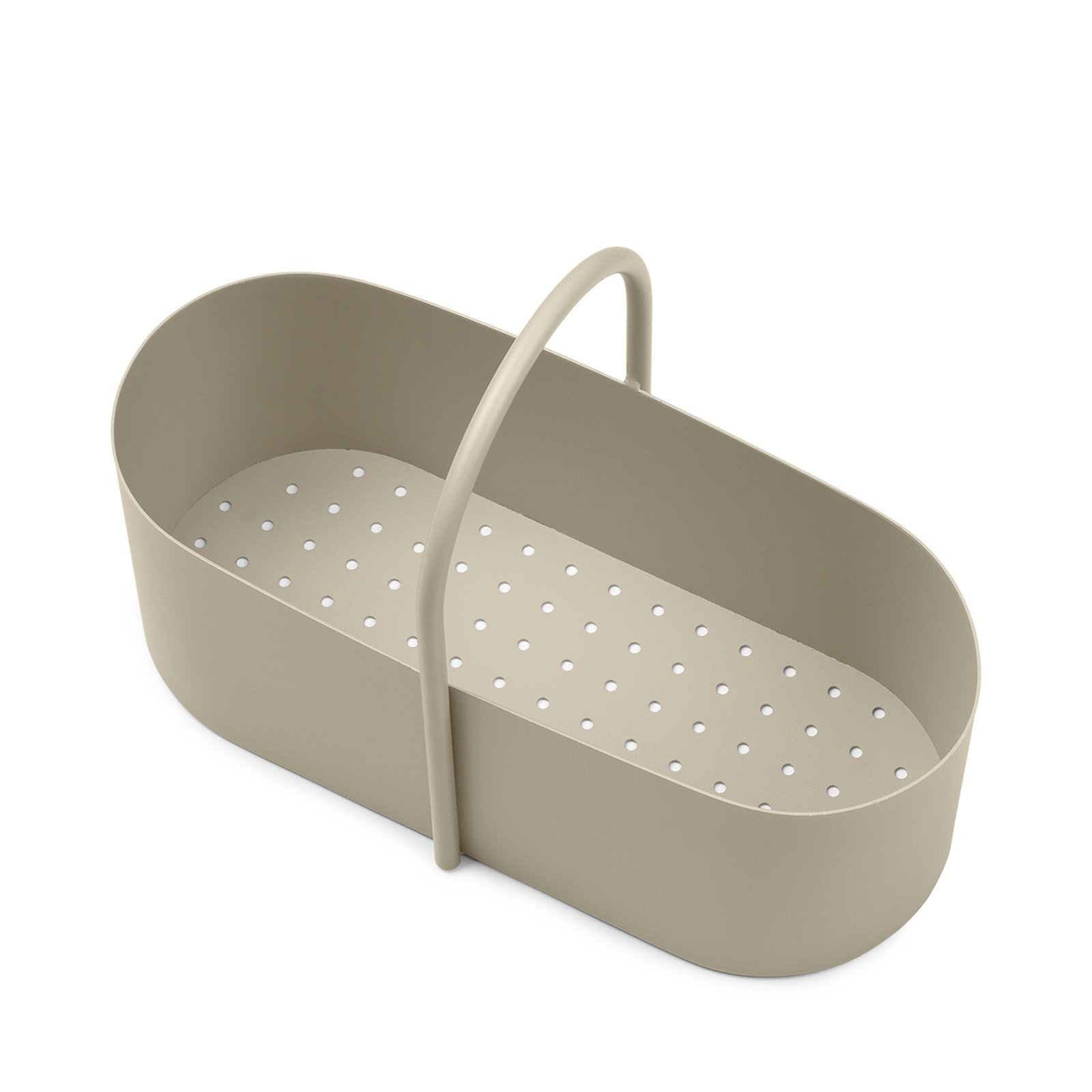 ferm LIVING Grib gereedschapskist, beige, 35 cm breed, ijzer