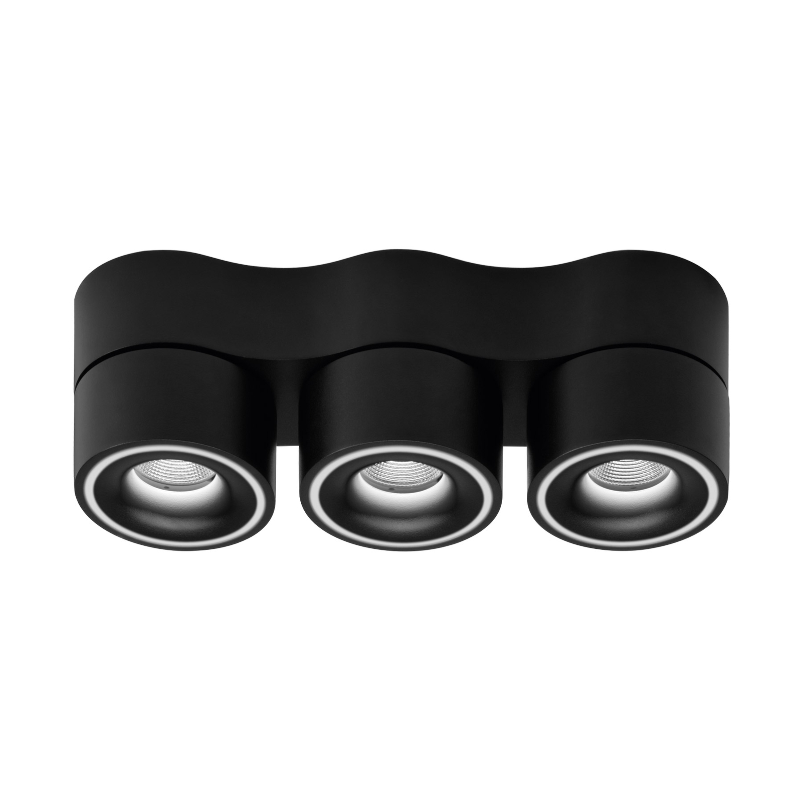 Projetor Egger Clippo Trio LED, preto, regulável