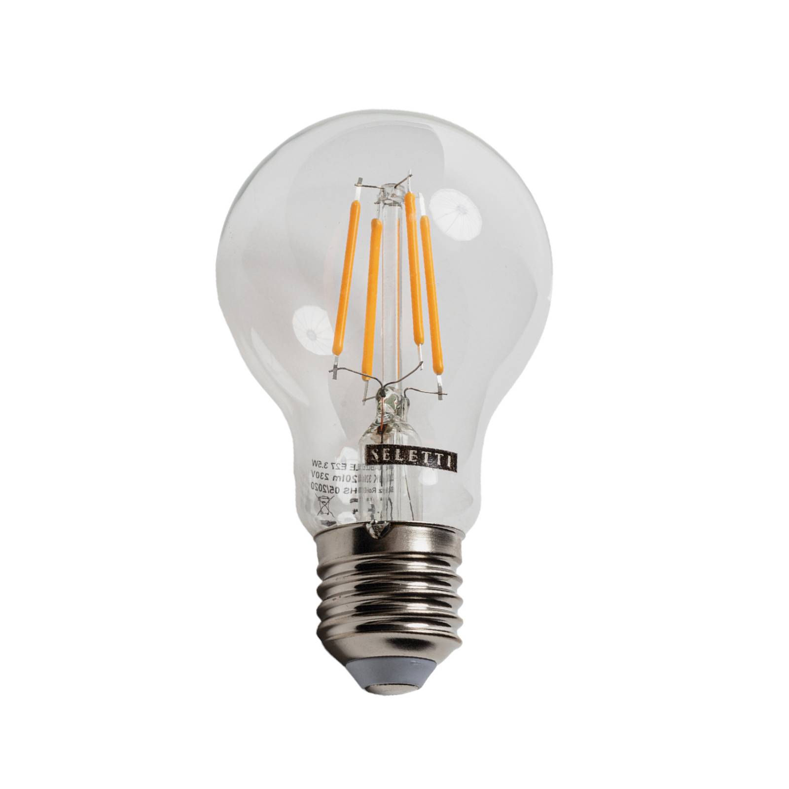 E27 3,5 W goutte LED Maman claire 2 200 K dimmable