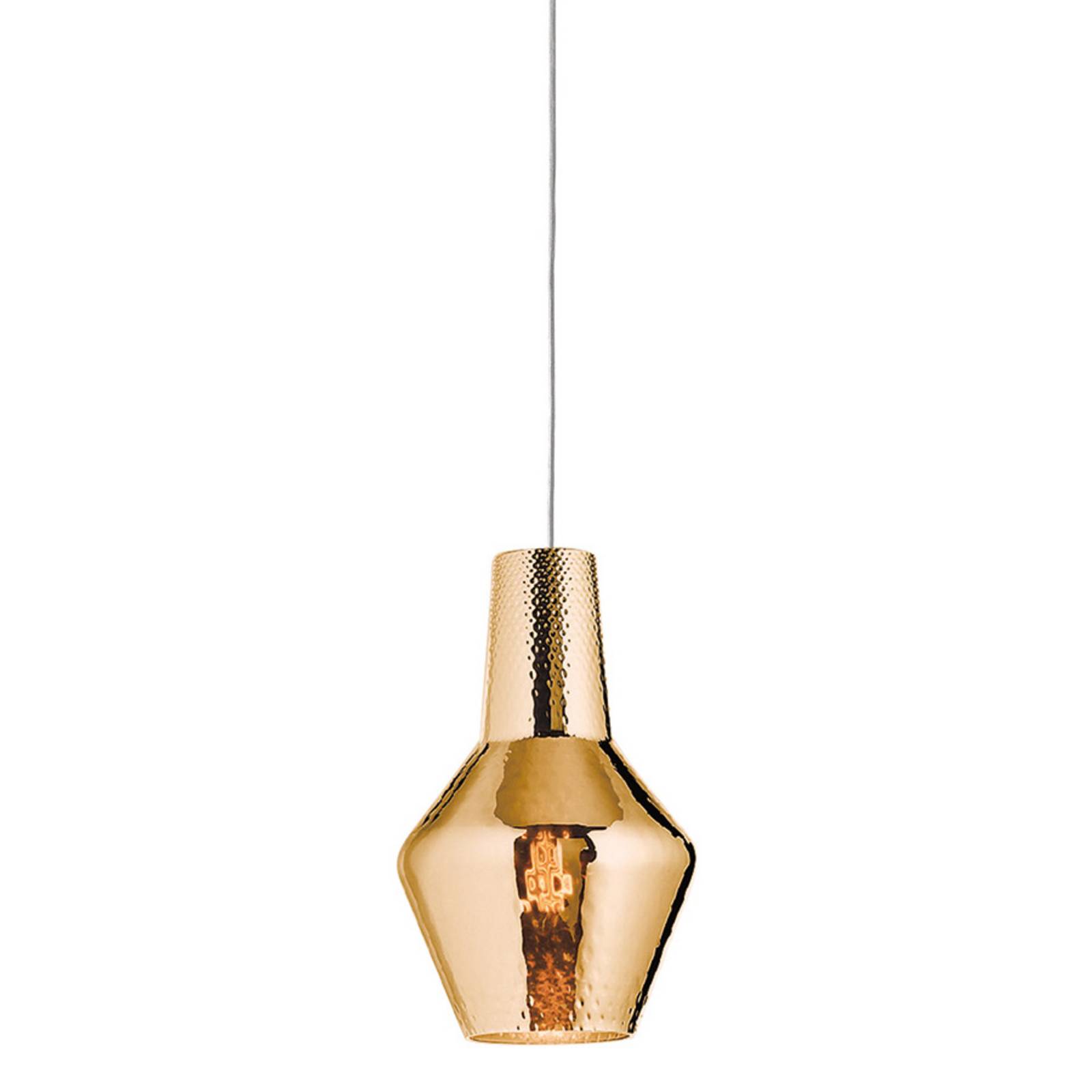 Hängeleuchte Romeo 130 cm altgold metallic günstig online kaufen