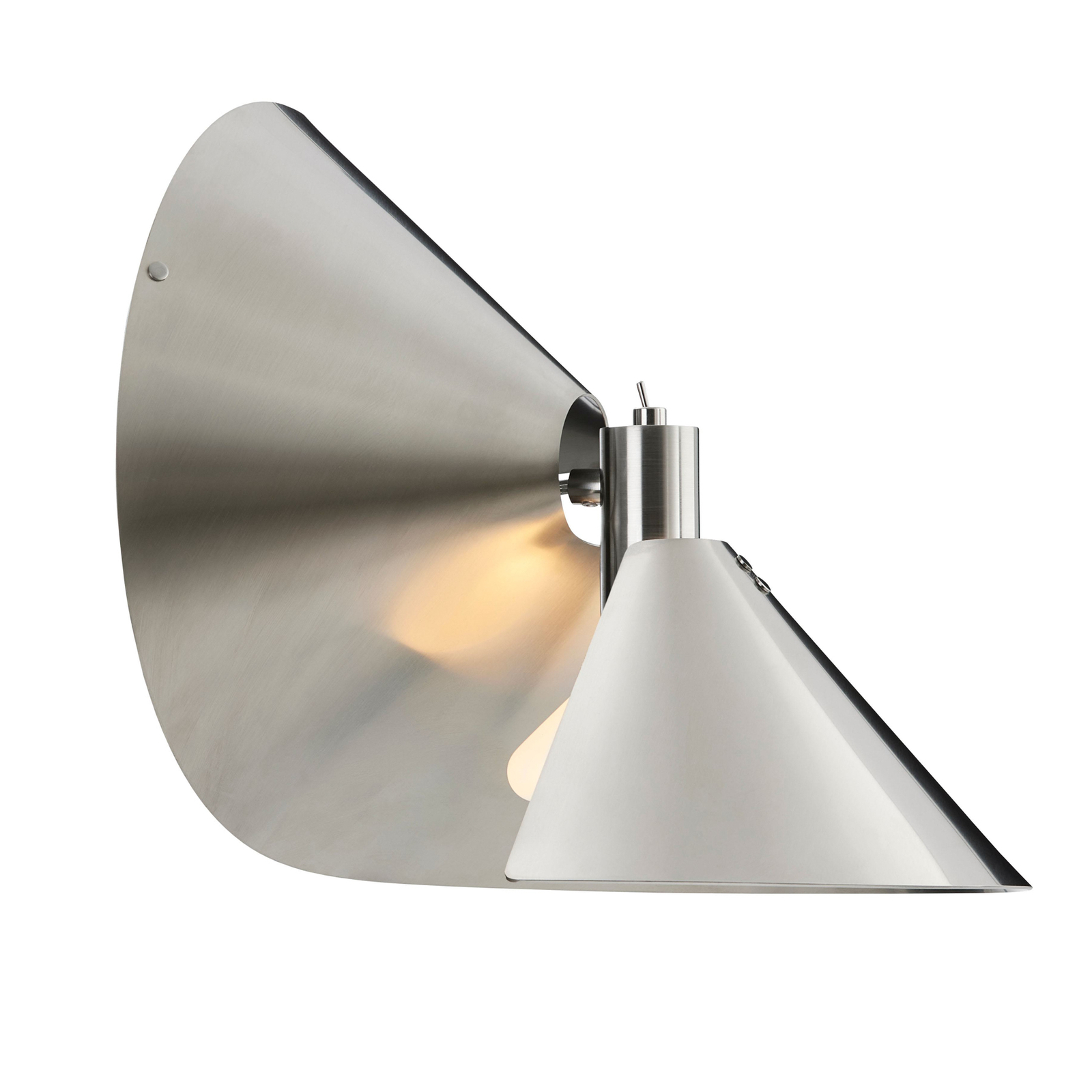 Peel Vägglampa Brushed Stainless Steel - Frandsen
