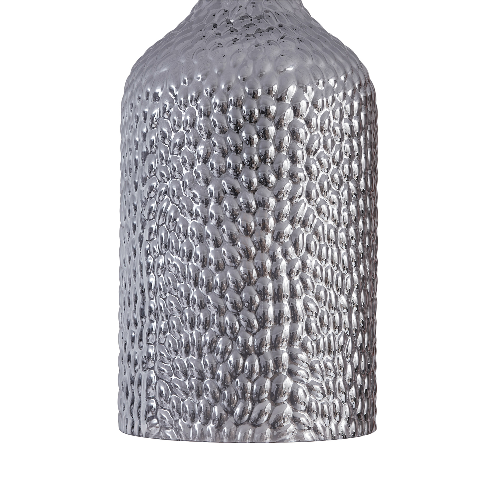 Lindby hanglamp Drakar, 1-lamp, grijs, glas, Ø 19,5 cm