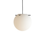Koi Pendant Ø32 Opal White/Black - Frandsen