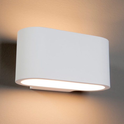 Marisia - halogenvegglampe i gips