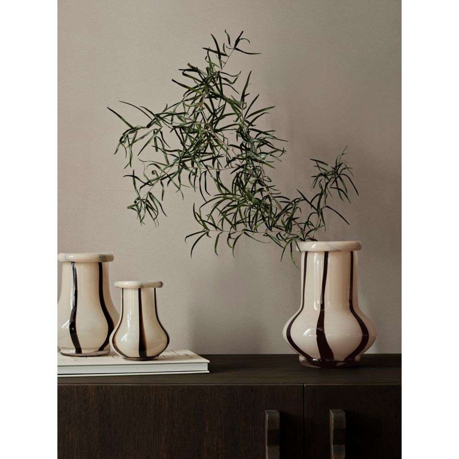 Riban Vase H24 Cream - Ferm Living