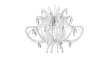 Lillibet Candeeiro Suspenso White/Transparent - SLAMP
