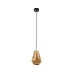 Hängeleuchte Chiavica, messing, 1-flammig