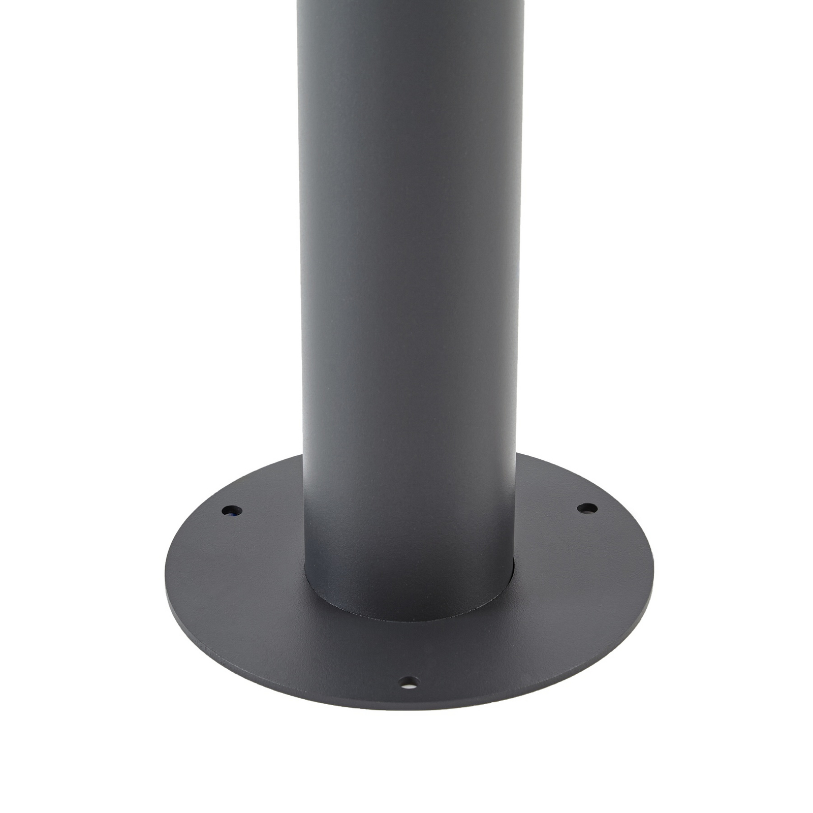 Lucande Montaro LED path light, 110 cm, anthracite, sensor