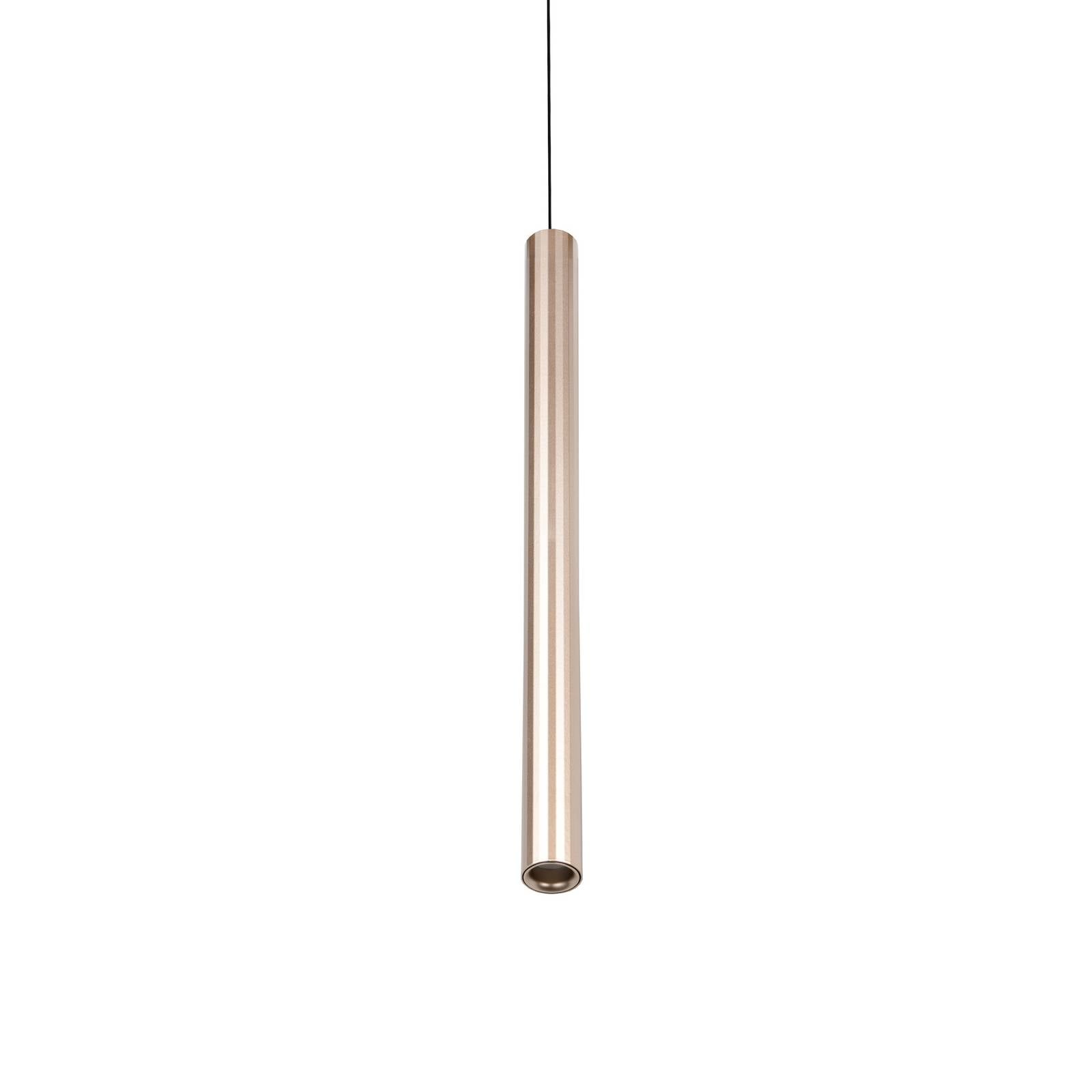 Trio Lighting LED hanglamp Arimato, Ø 4 cm, crèmekleurig, metaal, CCT