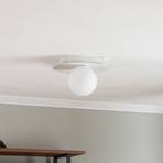 Firn ceiling light, round, 1-bulb, white