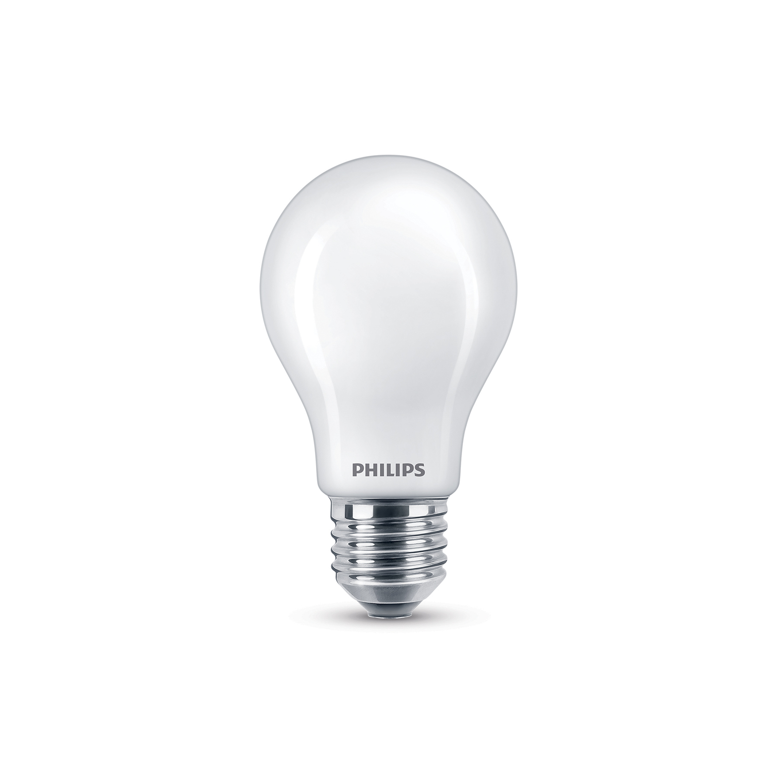 Philips LED-pære E27 4,5W 2 700 K opal 2 stk